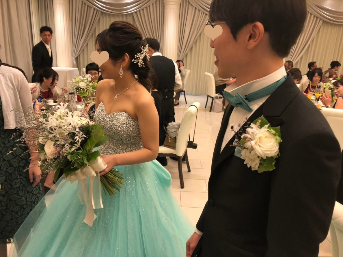 キラキラのミントグリーンドレス：さも様 - Cocomelodyマガジン